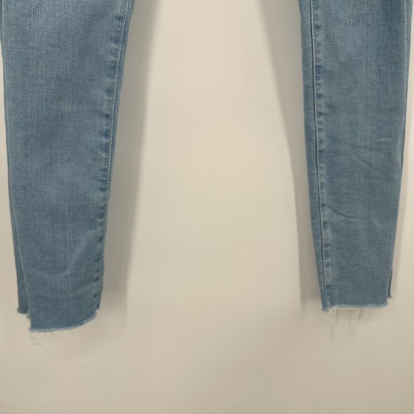 AG‎ Adriano Goldschmied 27R The Middi Ankle Mid-Rise Distressed Jean Raw Hem - Picture 6 of 10